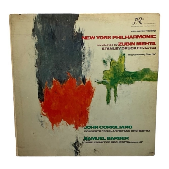 LP The New York Philharmonic Orchestra - Concerto For Clarinet And Orchestra - Picture 1 of 2